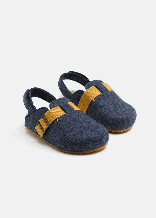 pantoufles Mayoral pour enfant bleu marine