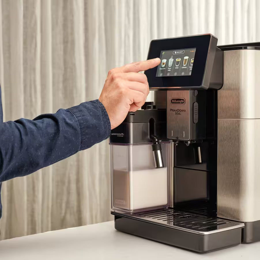ماكينة صنع القهوة الأوتوماتيكية Delonghi PrimaDonna Soul