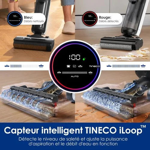 Tineco Floor One S5 Extreme, Aspirateur Laveur 3-en-1.