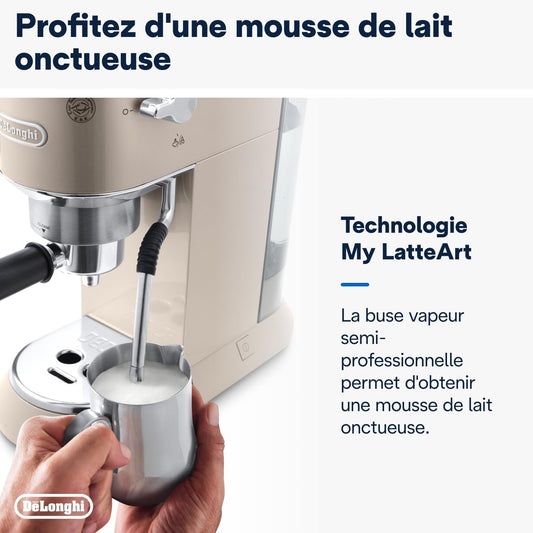 ماكينة صنع القهوة De'Longhi Dedica Arte EC 885.BG ماكينة اسبريسو