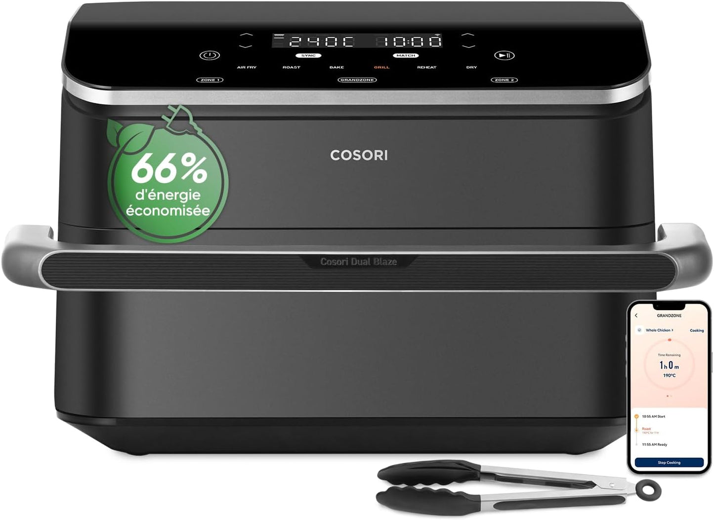 مقلاة هوائية COSORI Twinfry سعة 10 لترات