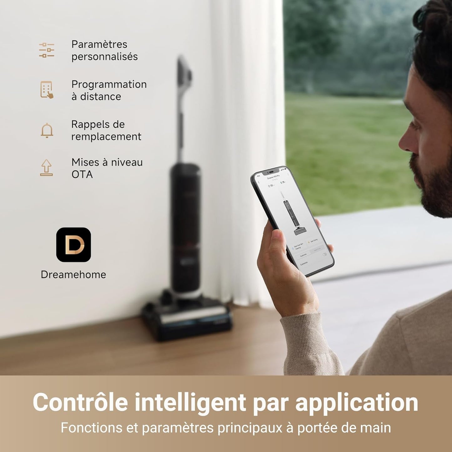 مكنسة كهربائية DREAME H14 Pro للتنظيف الرطب والجاف