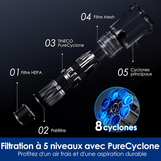 Tineco Floor One Switch S7 Stretch – Aspirateur laveur sans fil 5-en-1