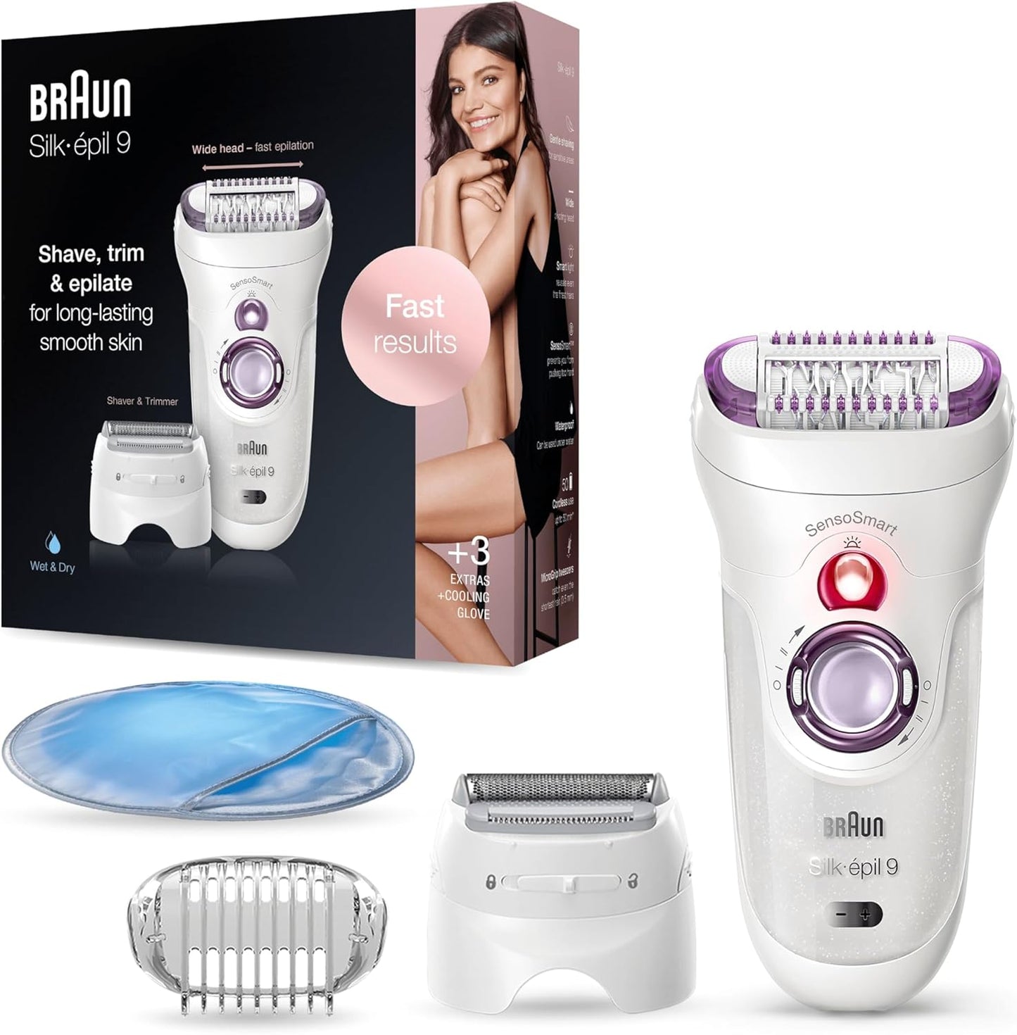 Epilateur Braun Silk-épil 9