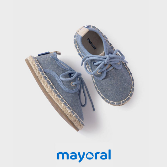 Espadrilles MAYORAL à lacets garçon blue
