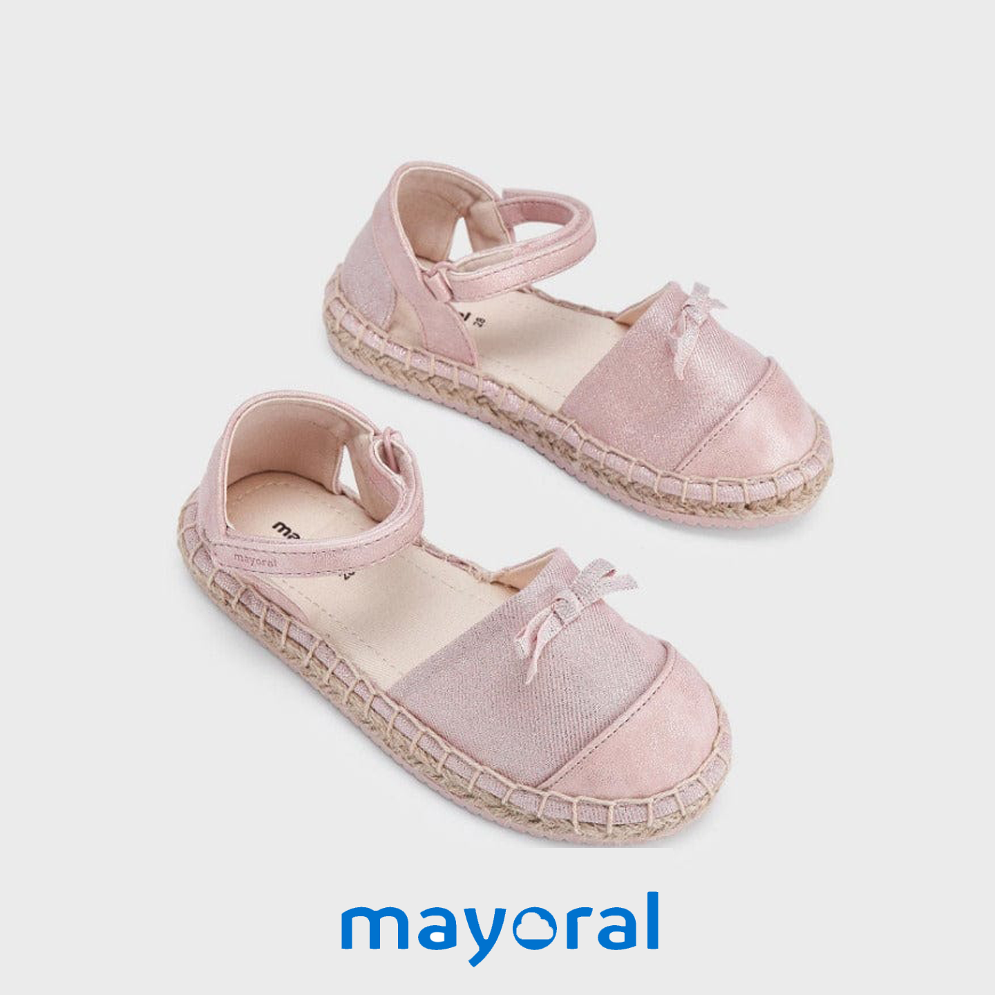 Espadrilles MAYORAL pour fille rose