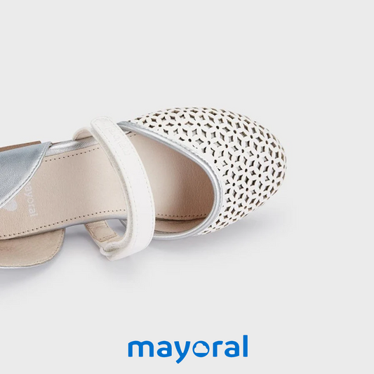 Sandales MAYORAL pour fille argenté