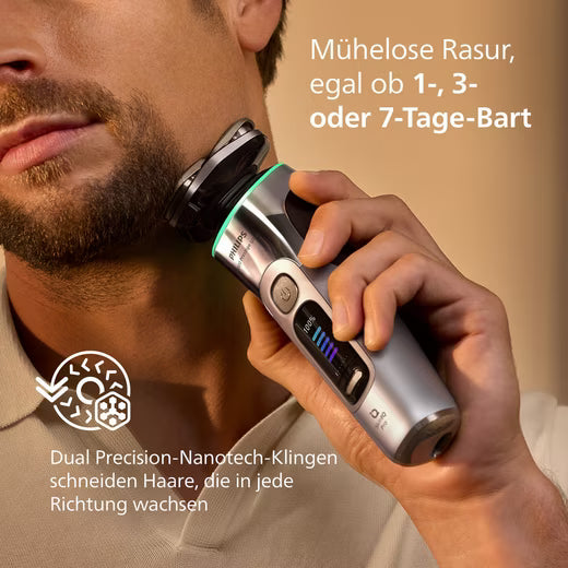 Philips i9000 Prestige Ultra XP9402/31 Rasoir électrique 100 % étanche avec SkinIQ Pro