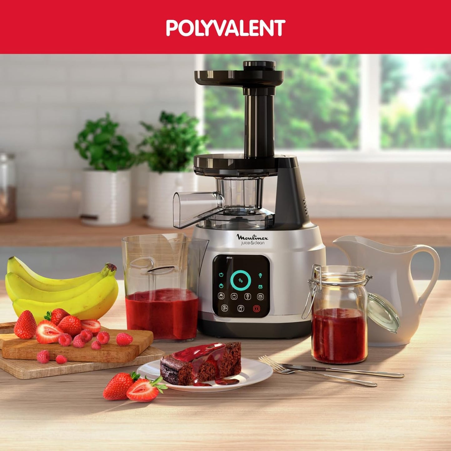 MOULINEX ZU420E10 Extracteur de jus juice et clean
Technologie Easy Clean - Écran tactile intuitif