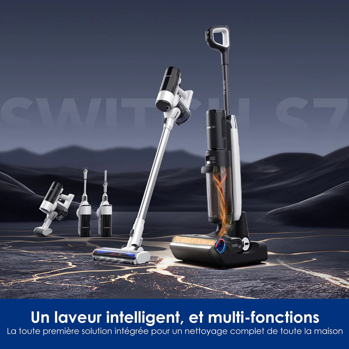 مكنسة كهربائية Tineco S7