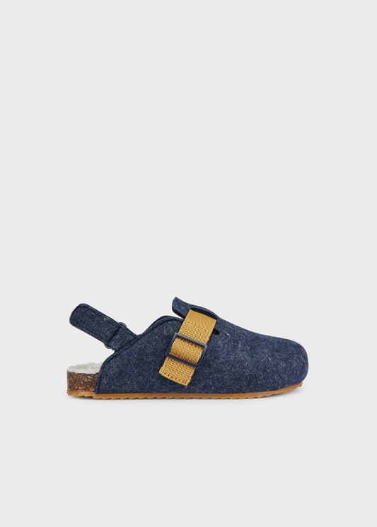pantoufles Mayoral pour enfant bleu marine