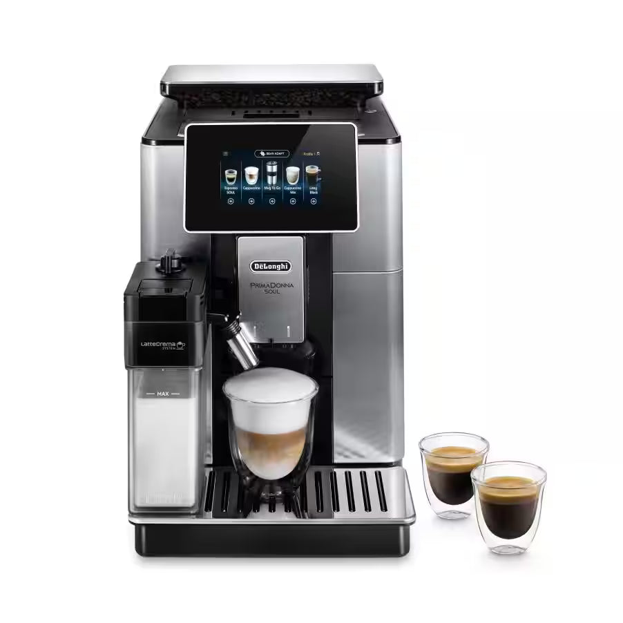 ماكينة صنع القهوة الأوتوماتيكية Delonghi PrimaDonna Soul