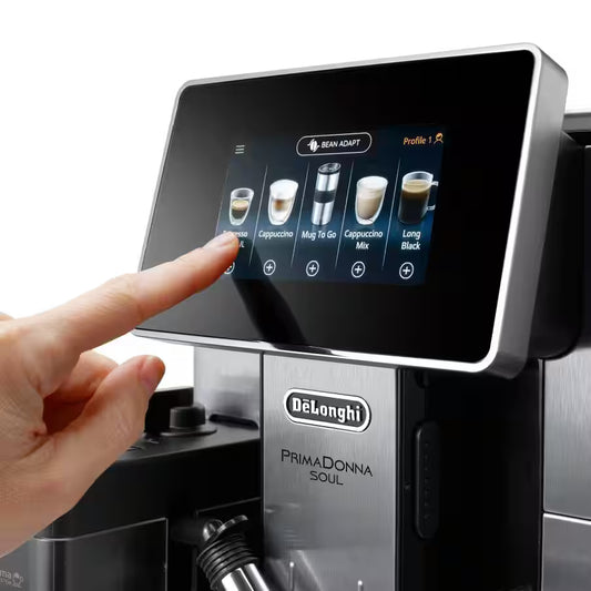 ماكينة صنع القهوة الأوتوماتيكية Delonghi PrimaDonna Soul