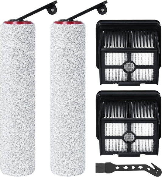 Kit d’accessoires pour Dreame H15 Pro / Mova M10 – 2 rouleaux de brosse + 2 filtres HEPA + 1 brosse de nettoyage
