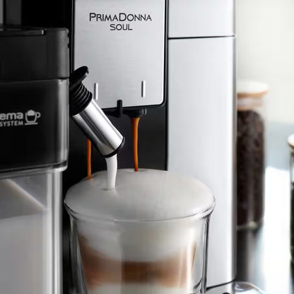 ماكينة صنع القهوة الأوتوماتيكية Delonghi PrimaDonna Soul