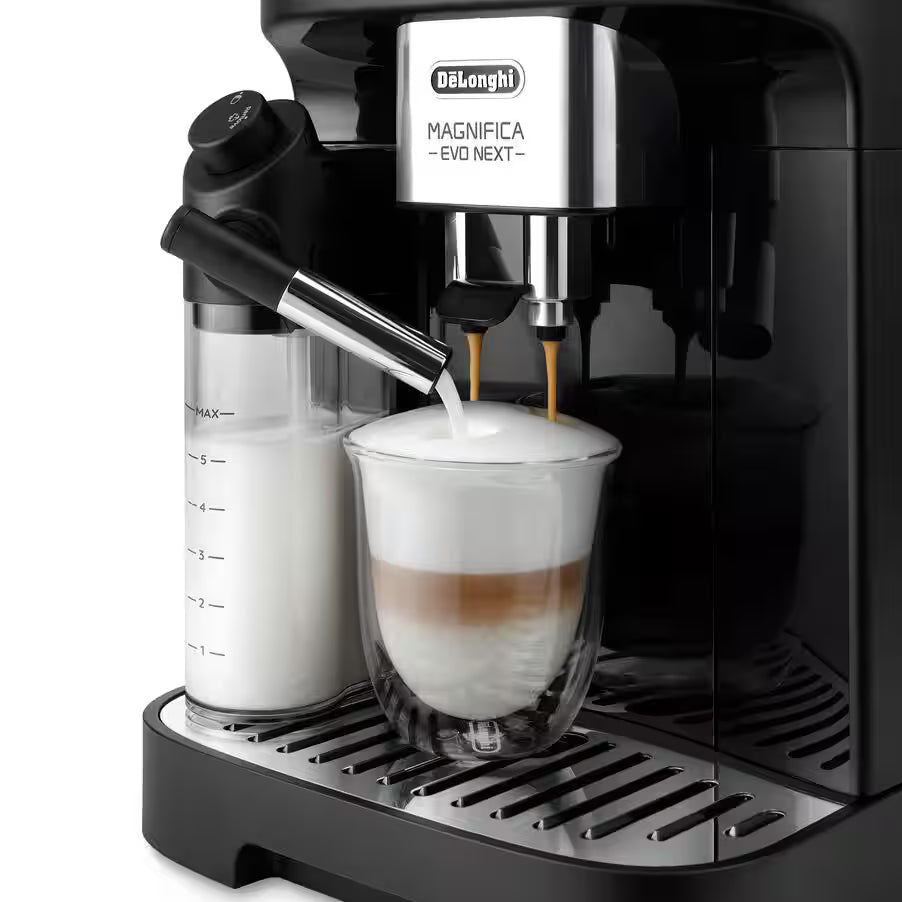 ماكينة صنع القهوة الأوتوماتيكية Delonghi Magnifica Evo Next