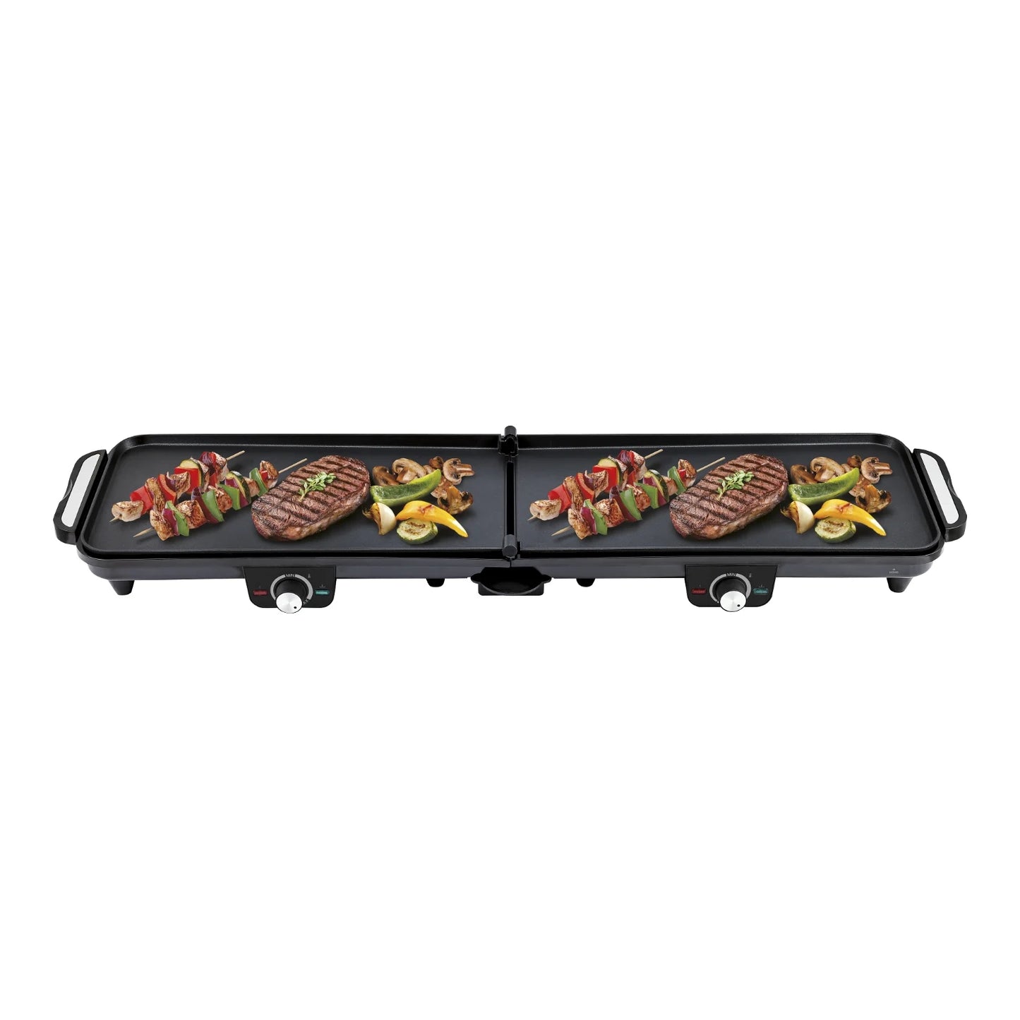 Plancha pliante 90 cm HPG2200XL‑25  HOME – Double thermosta 2200w