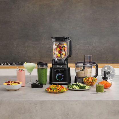 Ninja Detect Power Blender & Processor Pro – TB401UK , Mixeur et robot culinaire intelligent 3-en-1