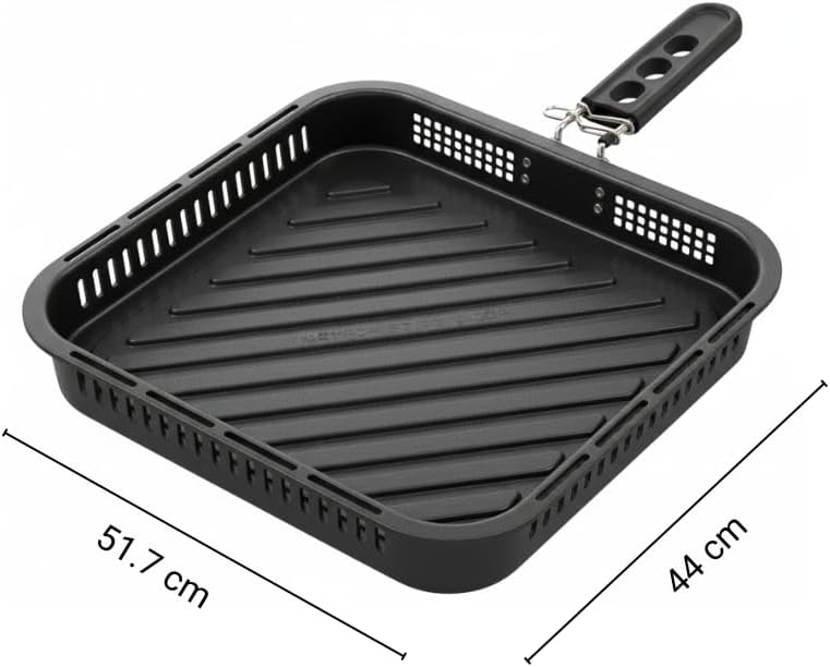 G3 Ferrari G10225 Krispy Four à pizza et Friteuse à air multifonction, 2100 W, 13 litres, Technologie HOBLO, Écran Tactile avec 18 Programmes, Jusqu’à 380 °C, Accessoires inclus, Noir.
