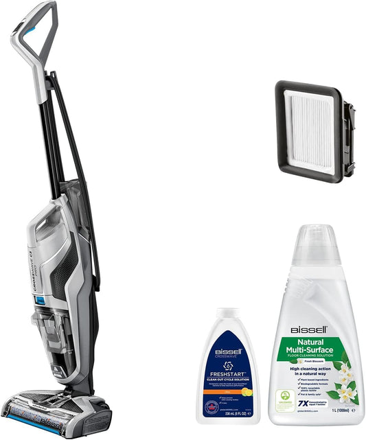 BISSELL CrossWave C3 Pro 3555N – Aspirateur laveur 3-en-1 multi-surfaces