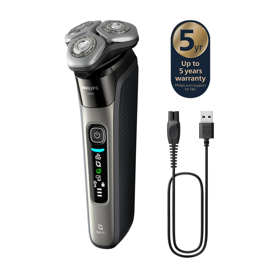 Philips i9000 – Rasoir électrique 100 % étanche avec SkinIQ