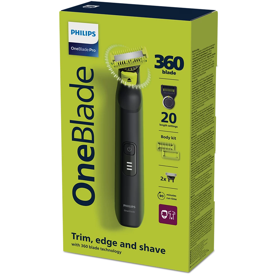 Philips OneBlade Pro 360 Visage + Corps – QP6542/19