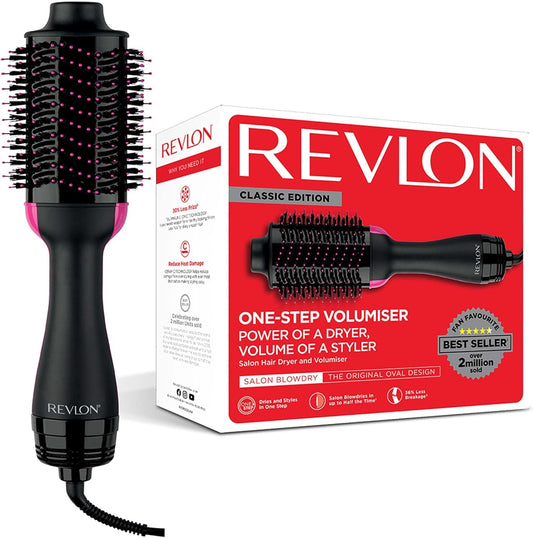 Brosse coiffante Revlon Sèche-cheveux volumisant Salon one-step