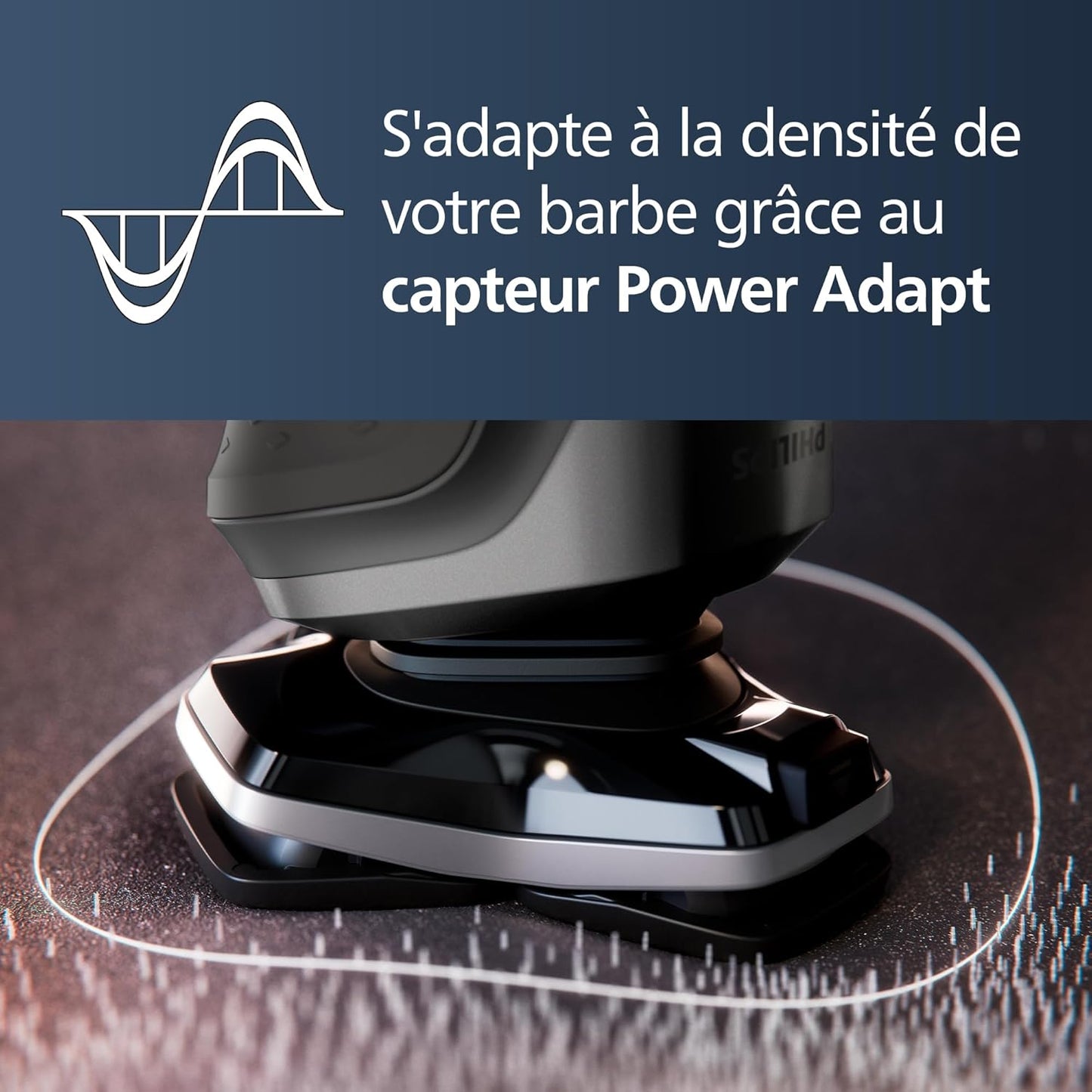 Philips Series 5000 S5887/13 – Rasoir électrique Wet & Dry