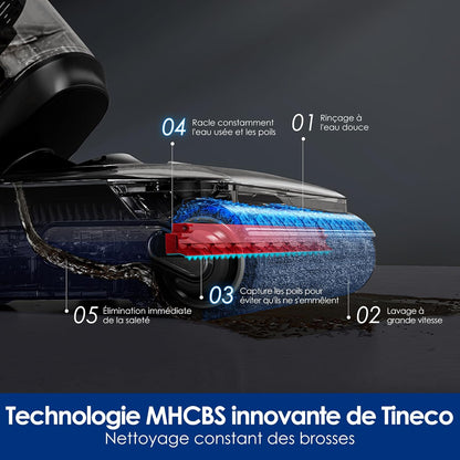 Tineco Floor One Switch S7 Stretch – Aspirateur laveur sans fil 5-en-1