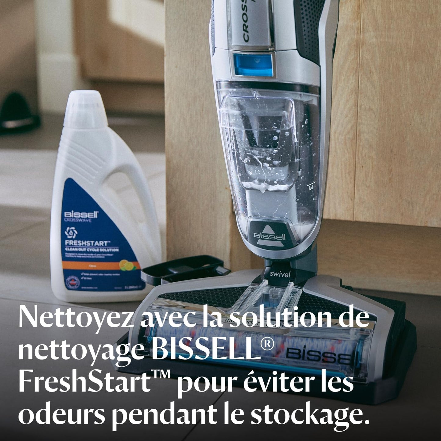 BISSELL CrossWave C3 Pro 3555N – Aspirateur laveur 3-en-1 multi-surfaces
