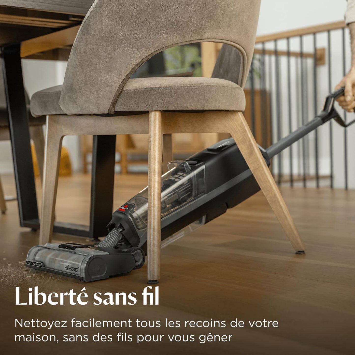 Aspirateur Balai Laveur sans Fil , Bissell CrossWave OmniForce Edge.