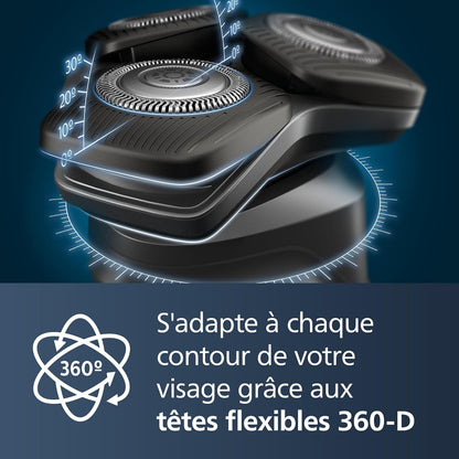 Philips Series 5000 S5887/13 – Rasoir électrique Wet & Dry