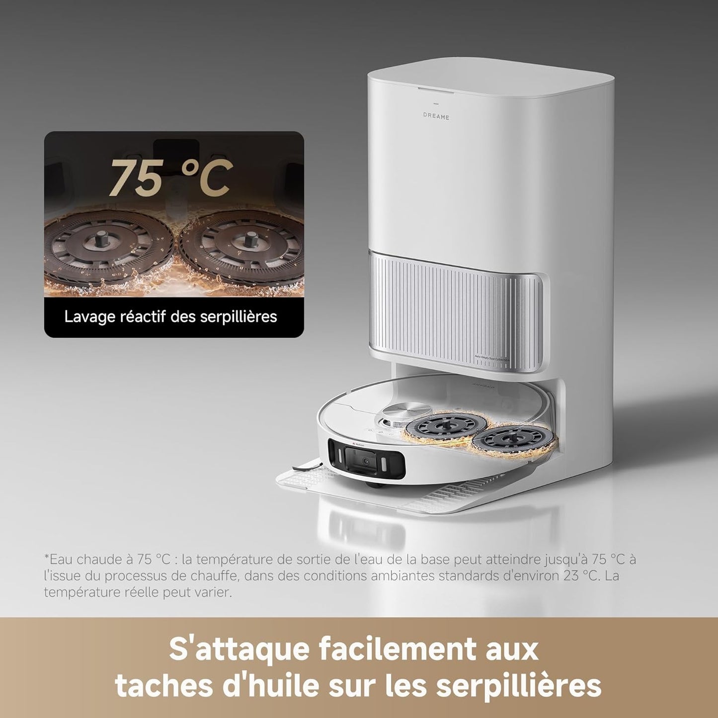 Dreame L40 Ultra AE – Robot aspirateur laveur intelligent