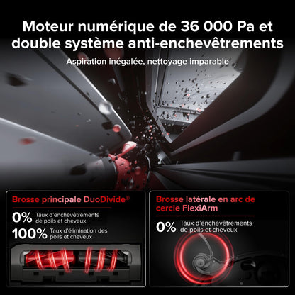 Roborock Saros 20 Robot Aspirateur Laveur Ultra-Premium 36 000 Pa