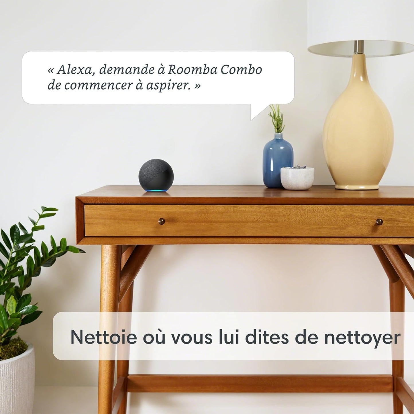 مكنسة كهربائية روبوتية iRobot Roomba Combo i5 للتنظيف الجاف والرطب