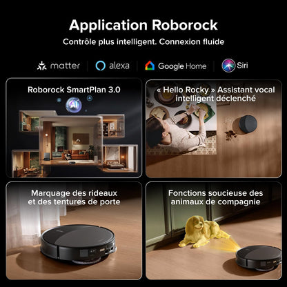 Roborock Saros 20 Robot Aspirateur Laveur Ultra-Premium 36 000 Pa