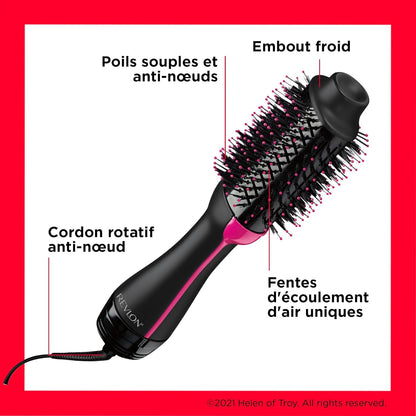 Brosse coiffante Revlon Sèche-cheveux volumisant Salon one-step