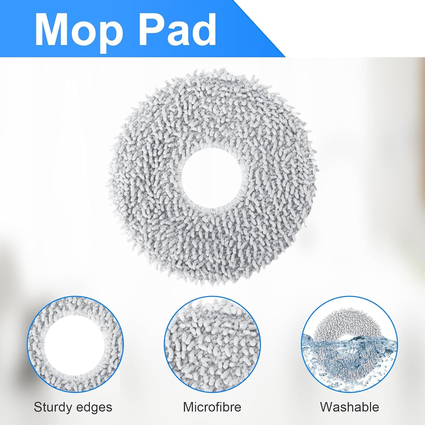 Kit d'accessoires pour Dreame X50 Ultra Complete/L40s Pro Ultra/L50 Pro Ultra/X50 Master, pour Mova V50 Ultra Complete/Mova P50s Ultra/Matrix10 Ultra aspirateur robot, brosses à rouleau, filtres Hepa