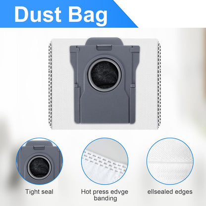 Kit d'accessoires pour Dreame X50 Ultra Complete/L40s Pro Ultra/L50 Pro Ultra/X50 Master, pour Mova V50 Ultra Complete/Mova P50s Ultra/Matrix10 Ultra aspirateur robot, brosses à rouleau, filtres Hepa
