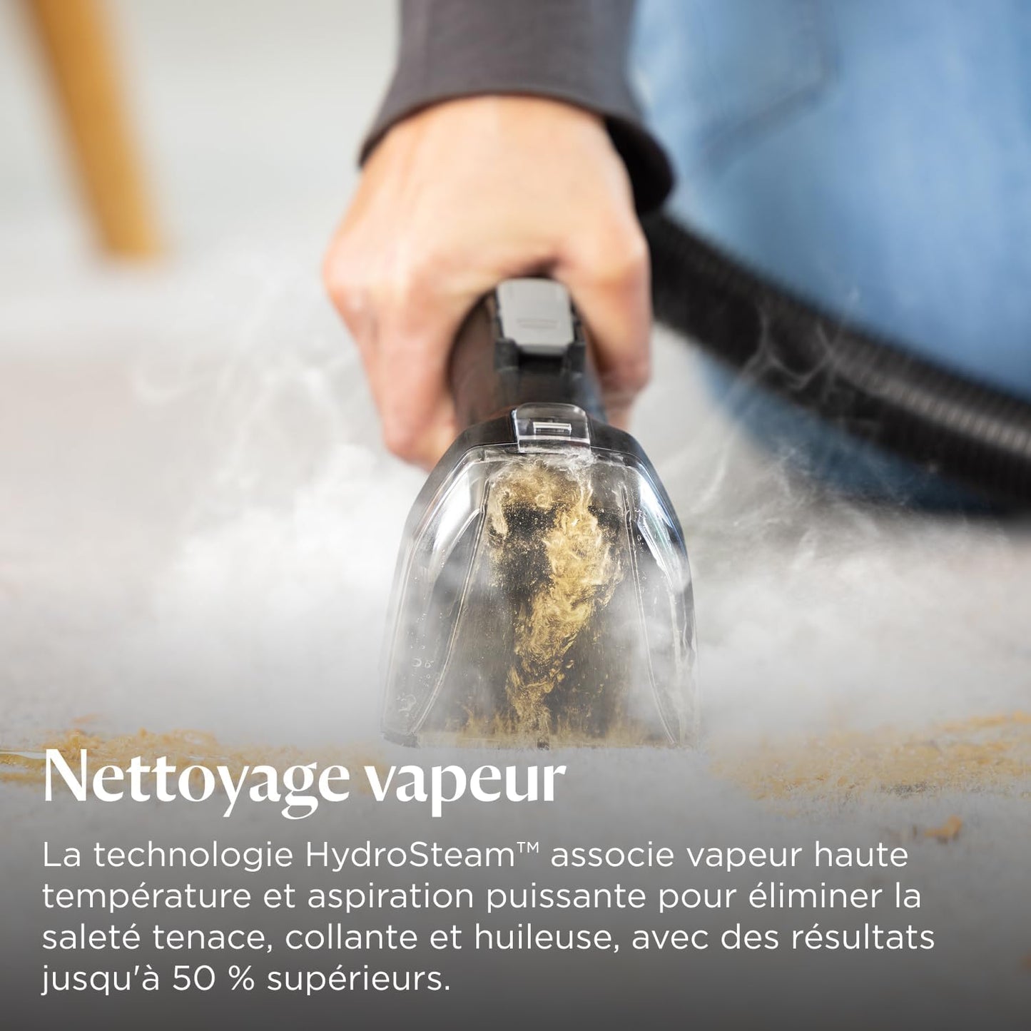 Nettoyeur vapeur BISSELL SpotClean HydroSteam.