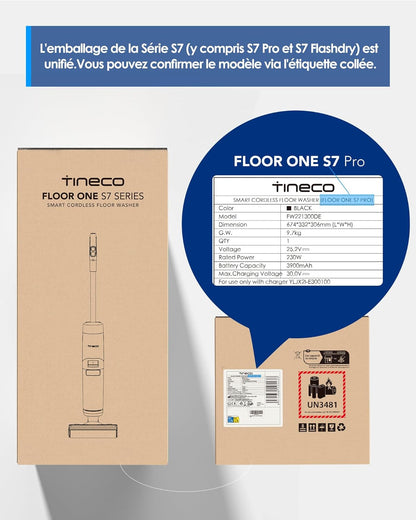 Aspirateur Laveur sans Fil Tineco FLOOR ONE S7 Series – Sec & Humide