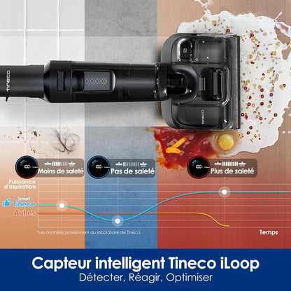 Tineco Floor One Switch S7 Stretch – Aspirateur laveur sans fil 5-en-1