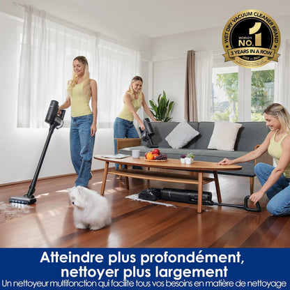 Tineco Floor One Switch S7 Stretch – Aspirateur laveur sans fil 5-en-1