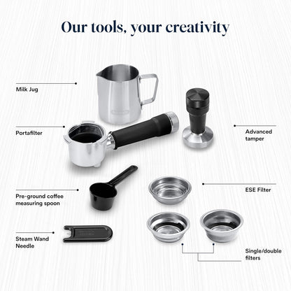 Machine à café expresso Delonghi Dedica Duo EC890.M – Argent Métal