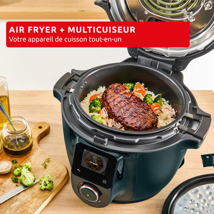 Moulinex Cookeo Infinity, Air fryer + multicuiseur sous pression, Mélange automatique, 19 programmes