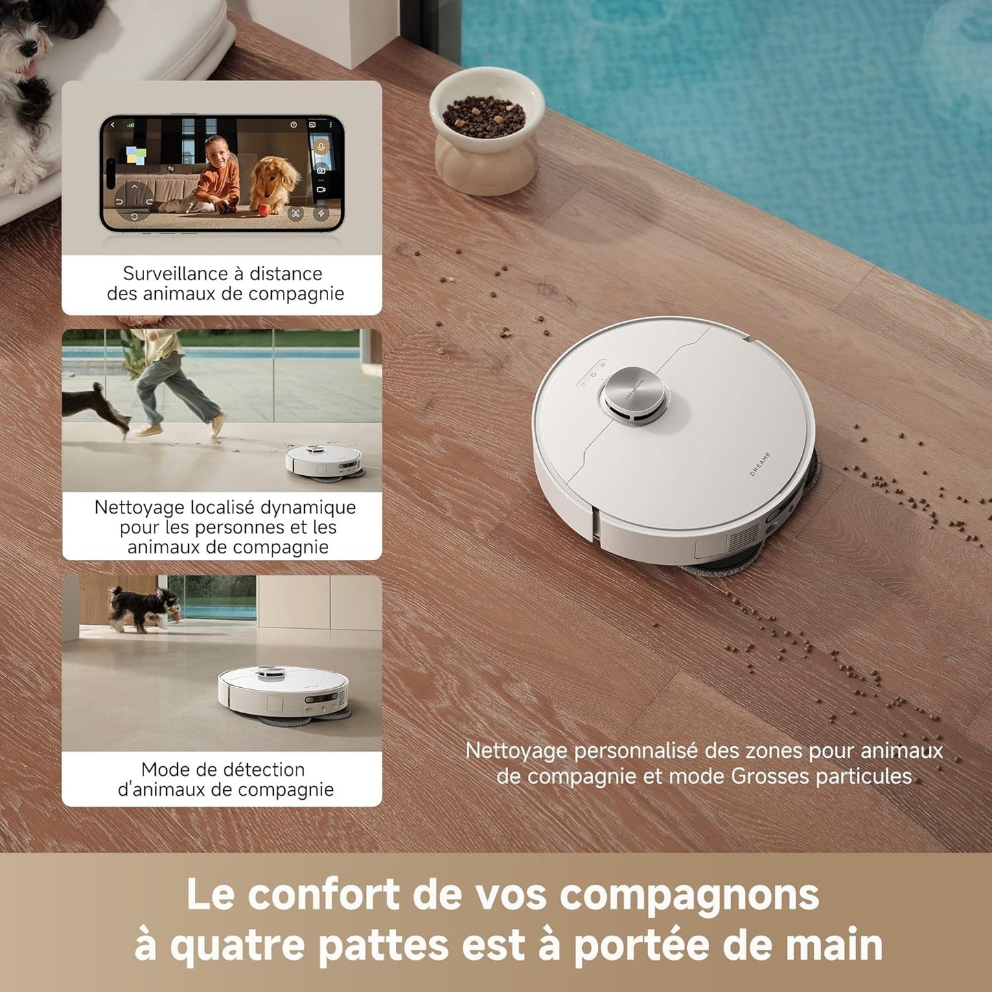 Dreame L40 Ultra AE – Robot aspirateur laveur intelligent
