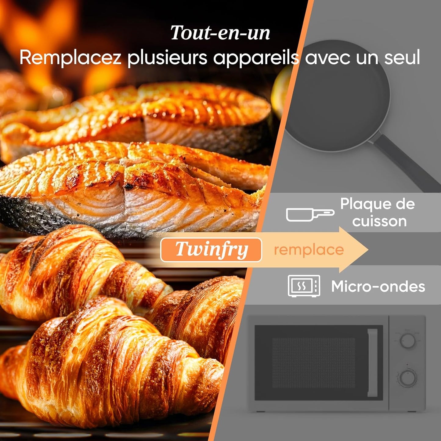 مقلاة هوائية COSORI Twinfry سعة 10 لترات