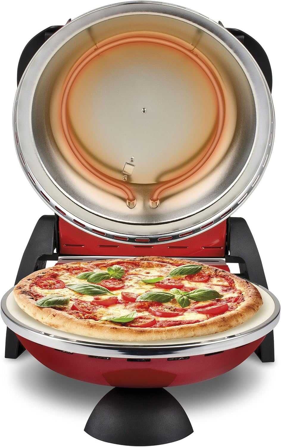 Four à pizza G3 Ferrari Delizia G100006 – 1200 W – Rouge