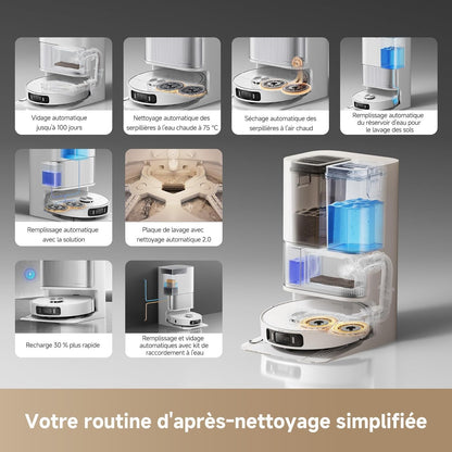 Dreame L40 Ultra AE – Robot aspirateur laveur intelligent