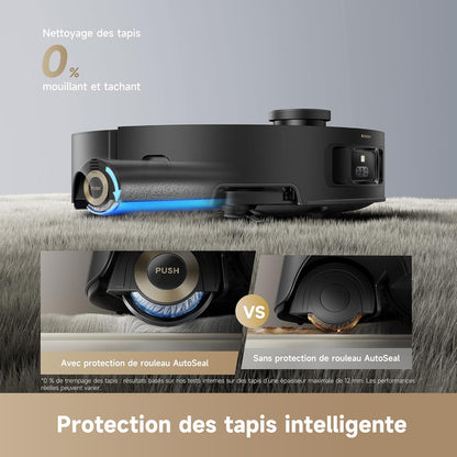 Dreame Aqua10 Roller – Aspirateur robot avec lavage AquaRoll et vidage automatique